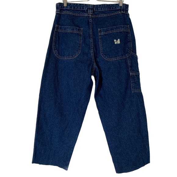 Monet Skateboards Baggy Wide Leg Jeans Size 32 - Picture 2 of 9